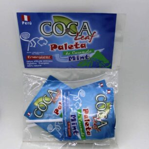 coca mint lollypops